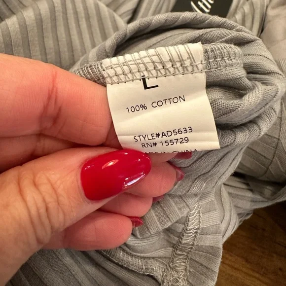 Athina Dramatic Puff Sleeve Ribbed Knit Mini Dress - Minimalist Glam - Picture 14 of 16